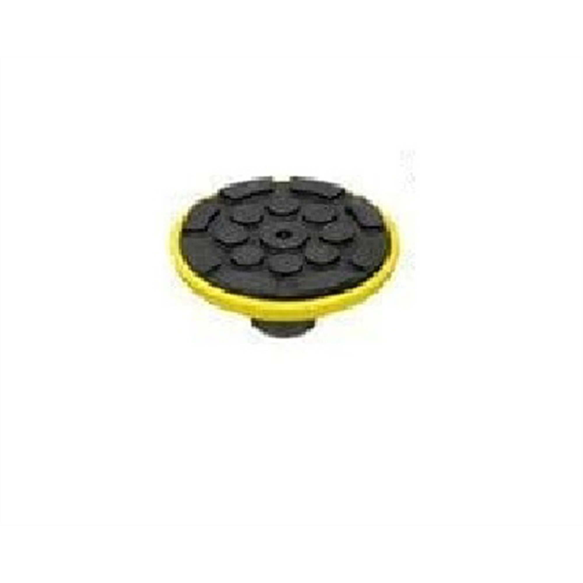 Atlas Automotive Equipment Round Lift Adapter with Rubber Pad, 1.5" Peg